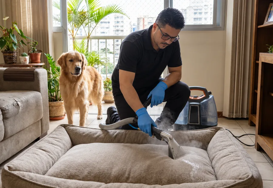 Limpeza de cama de pet em Lagoa Santa | Cães e gatos: Limpeza de cama de pet em Lagoa Santa: caminha de cão e de gato